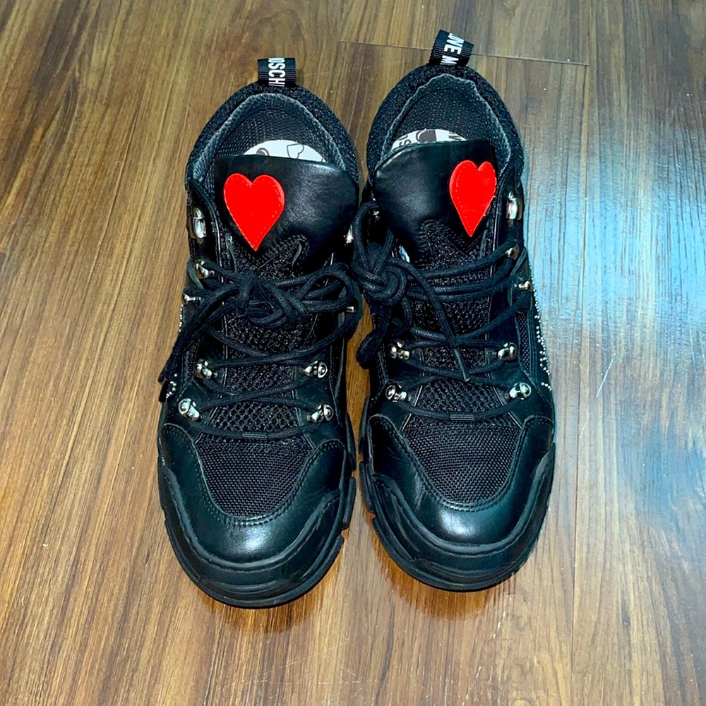 Moschino sneakers size 9